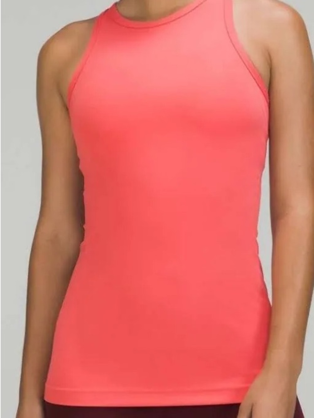 Lululemon Align Racerback Sleeveless Coral Tank Top